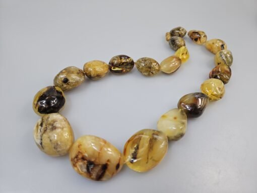 Gintariniai karoliai Amber Necklace Gydomasis gintaras