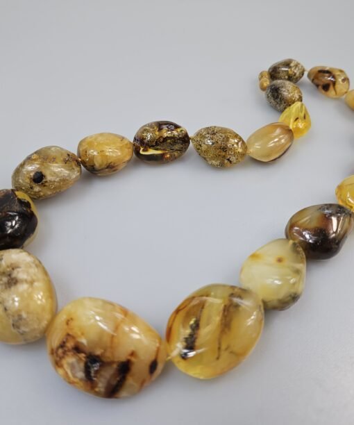 Gintariniai karoliai Amber Necklace Gydomasis gintaras