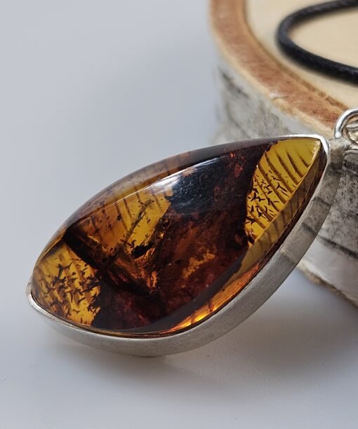 Gintaras pakabukas gintarinis pakabukas dovana mamai žmonai Kalėdos