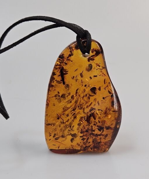 Gintarinis pakabukas natūralus neapdirbtas gintaras