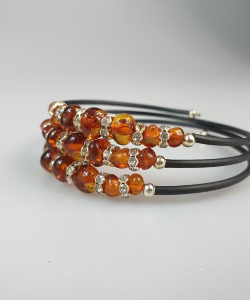baltic amber bracelet handmade jewelery