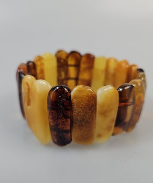Amber bracelet genuine Baltic amber beaded bracelet handmade jewellery gemstone